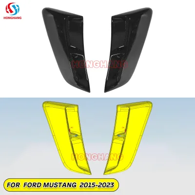 ABS Rear Quarter Window Scoop for Ford Mustang 2015-2023 GT350 Style Side Panel Vent Cover