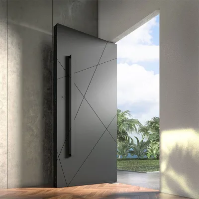 Hot Sale Modern Luxury Design High Quality Low Price Single Exterior Security Steel Door
