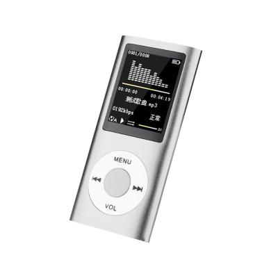 MP3 Player Stylish Multifunctional Lossless Sound Slim 1.8 Inch LCD Screen Portable MP3 Music Player