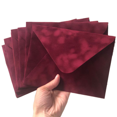 Custom Printing Customized Blank Recycled Envelopes for Letters Round Kraft Paper Envelope Wallet Envelope
