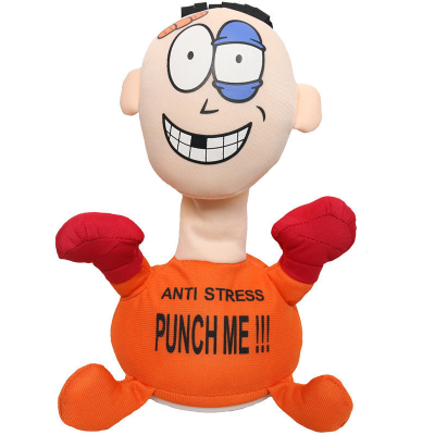 Funny Villain Plush Electric Vents and Screams Doll Fidget Anti Stress Adult Cotton Vent Decompression Toys