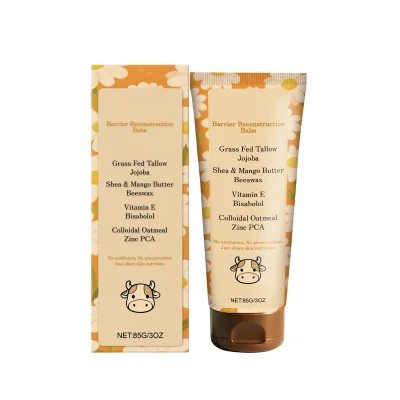 Hot Sales Beef Tallow Moisturizing Cream Deeply Nourishes Soothing Dryness Skin Anti-oxidation Repair Barriers Brighten Care
