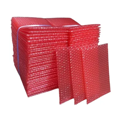 Transparent Antistatic Inflatable Bubble Bag ESD Packaging for Electronic Component
