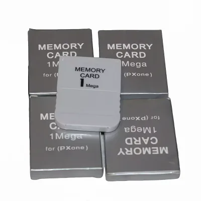 1MB PS1 Memory Card 1 Mega Save Memory Card for PS1 PS One Game Console