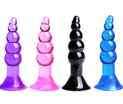 Best Quality Fashion Amazing Beautiful Silicone Anal Plug for Beginner Anal Beans Toys