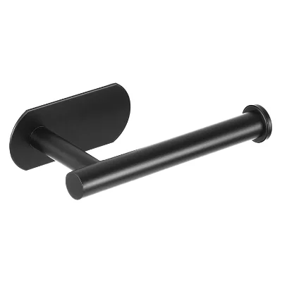 Stainless Steel 304 Modern Customizable Finish Paper Towel & Toilet Roll Holder Wall-Mounted Bathroom Hook Free Metal