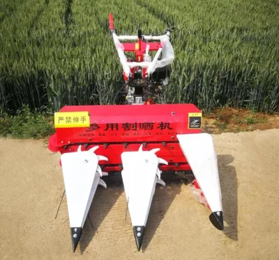 Gasoline Hand-pushed Small Mower for Cutting and Mowing Crops Crop Harvester