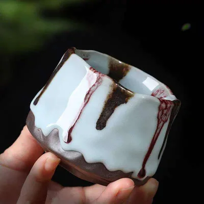 2021 New Design 150ml Ceramic Cups Handmade Coffee Tea Cup Porcelain Cup