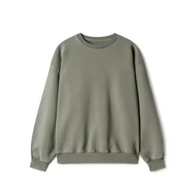 Men's Premium Quality Hooded Fleece Sweatshirt Autumn Vintage Style Puff Printed Solid Pattern Breathable Quick Dry 100% Cotton