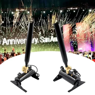 100W Mini air Powered Remote Control Confetti Cannon Small Streamer Cannon Machine Gender Reveal Equipment