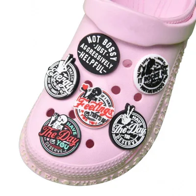 New Cartoon Design Clog Charms Custom Pvc Venom Shoe Charms Diy Shoes Decoration