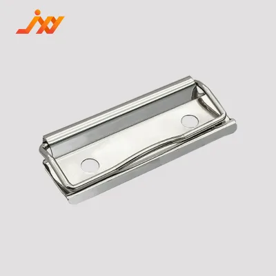 Antique Design Silver 50mm Brass Mini Board Binder Clip Environmental Electroplating Durable Office Metal Clipboard JXY 50R1