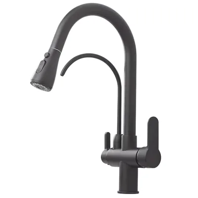 Kitchenthree-in-onefaucet Withcold and Hot Wateruniversalpurifiedwaterfaucetsinkforwashingvegetablesanddishesmulti-functional