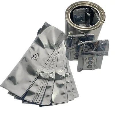 Custom Humidity Cards Packaged to Protect Against Moisture Esd Shielding Bag