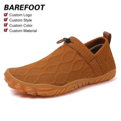 Men's Barefoot Water Shoes Minimalist Comfortable Walking and Outdoor Running Sneakers Beach-Ready Design