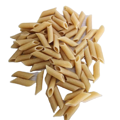 Pasta Manufacturer with Various Shapes of Long and Short Hand Made Yellow 100% Recyclable Plastic Packaging Certified Macaroni