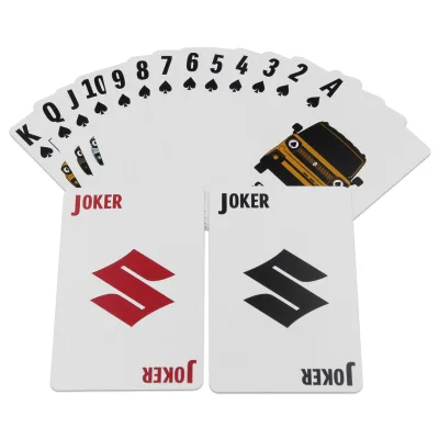 Custom Excellent Adult Playing Cards Clear Playing Cards With Clear Case