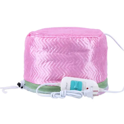 High Quality Pattern Electric Heat Cap Intelligent Temperature Control Adjustable Electric Heating Cap Hair Steamers Cap