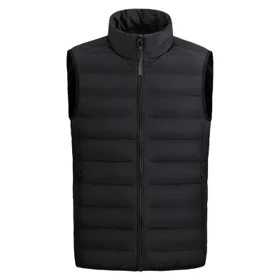New Arrival Winter Sleeveless Warm Puffer Vest for Men Waistcoat Down Cotton Vest Outdoor in Stock