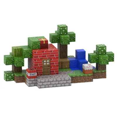 Wholesale 2x2 ABS Plastic Magnetic Building Blocks Set for Adults Kids Multi Color EN71 ASTM Certified Parent-child Development