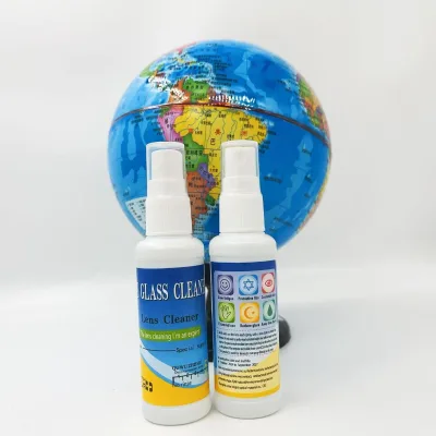 Wholesale Glass Cleaning Solution 50ml Lens Cleaning Solution Can Print logo Luxury Lens Cleaning Solution
