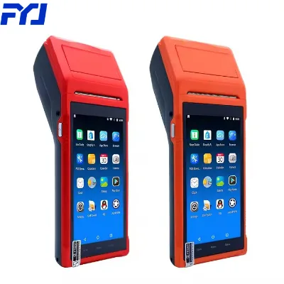 FYJ-Q2 5.5'' Android 14 3G+32G 10000mAh Lottery Billing Pos Machine NFC Restaurant Order Retail Pos System All in 1 Pos