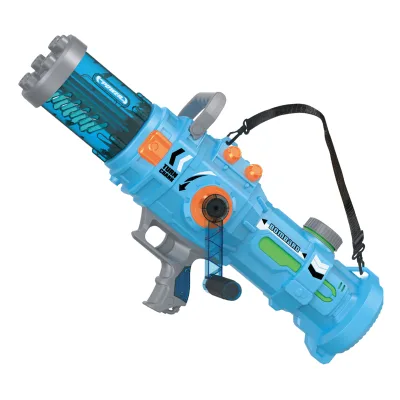Factory 2025 New Kids Adults Hand Crank Repeating Water Gun Toys Long Shooting High Capacity Super Blaster Water Toy Games