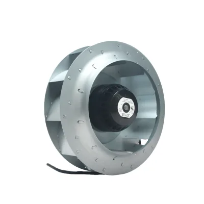 AC High Pressure Backward Curved Blade Centrifugal Fans for Electronic Cabinet Cooling Computer Room Cooling