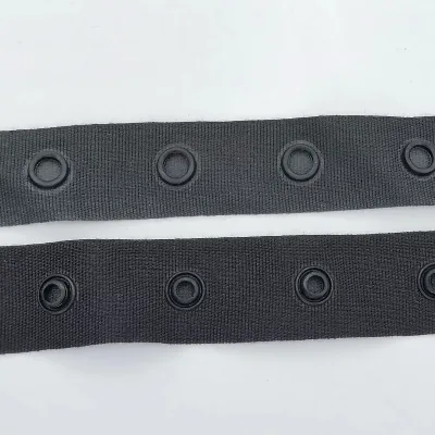 Button With the Fabric Tape / Snap Buttons/ Tape Button
