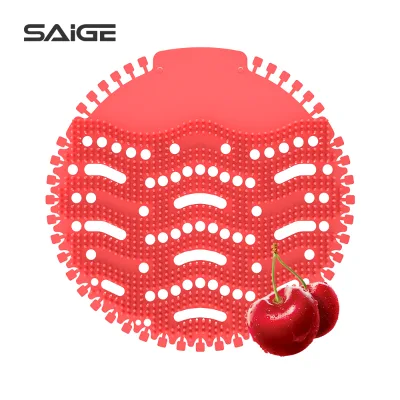 Factory Modern Durable Waver Urinal Screens Plastic Customs logo for Men's Toilet