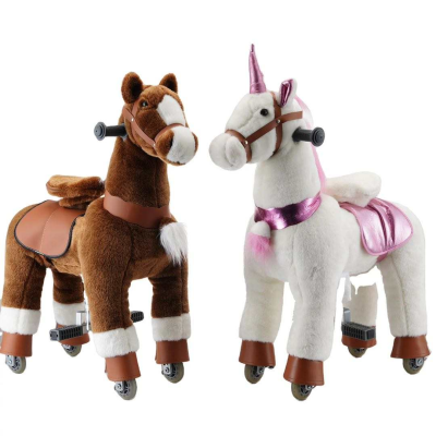 Wholesale Walking pony Toy Plush Mechanical Horses Racing for Sale