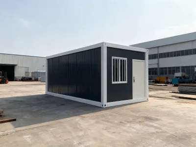 Versatile Lightweight Site Meeting Room Construction Worker Quarters Pop-Up Cafe Shop Service Kiosk Detachable Containers