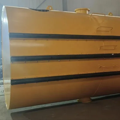 5.5m Steel Mooring Buoy Yellow Buoy