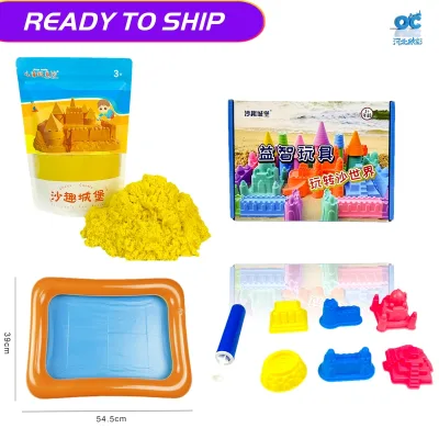 600g of Multi-color Magic Sand, Environmentally Friendly and Non-toxic Won't Dry Out and Is Non-sticky Factory Supply Space Sand