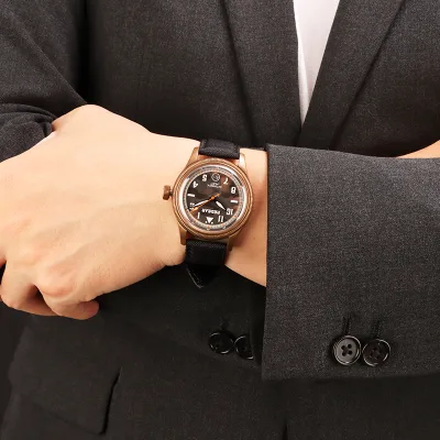 High Quality Size 40*48.5mm 20 Atm Calendar Waterproof Minimalist Luminous Watch Mechanical Miyota 9015 Watch for Men