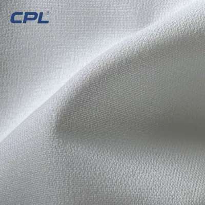Waterjet 100 Polyester Woven Twill Weaving Interlining for Men Suit