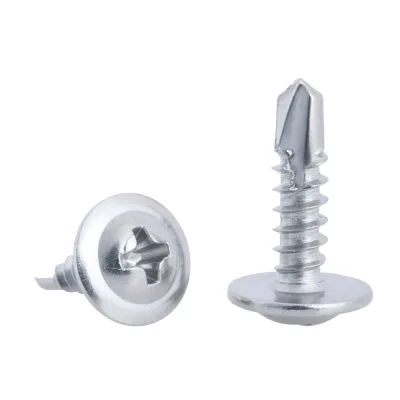 DIN968 Pan Head With Collar Self Tapping Screw Wafer Head Self Drilling Screws