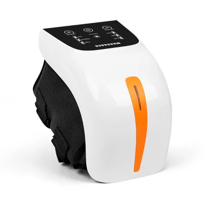Custom Label OEM Air Pressure Portable Infrared Rechargeable Heated Therapy Constantly Vibration Device Knee Massager