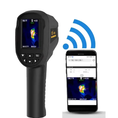 HTi Ht 06 WiFi 49152 Pixel Handheld Infrared Imaging Camera Termicae Thermal Imaging Camara Thermal Imager