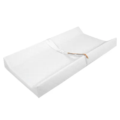 Customized Baby White Waterproof Crib and Changer Changing Pad and Cover