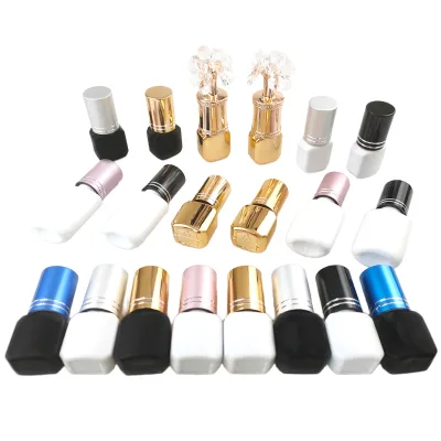 0.3s/0.5s Fast Dry Eyelash Extensions Glue Private Label Gel Lash Glue Black Clear Purple Waterproof Features Free Stimulus