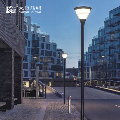 News Ip65 Led Post Top Light 30w Outdoor Landscape Area High Pole LED Garden Lighting Park Lamp Outdoor Lights Garden