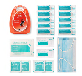 Portable Kids First Aid Kit Mini PP Hard Case Children Emergency Kit with Cartoon Plasters Travel Baby First Aid