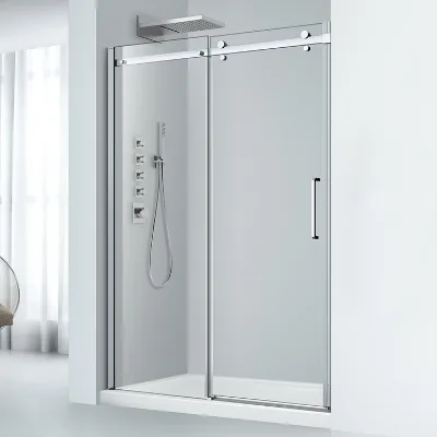 Extension Bypass Shower Door Bathroom Sliding Glass Shower Door Big Roller Shower Door