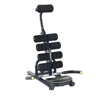 Hot Sell Multi Abdominal Crunch Bench Metal Adjustable Foldable Total Core Waist Fitness Ab Exercise Machine