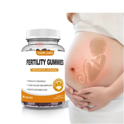 OEM Supplement Vitamin Gummy Fertility Multivitamin Gummy Dietary Fiber Support Prenatal Fertility Gummies for Women