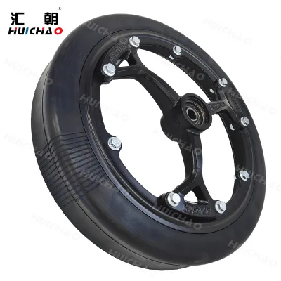 Heavy Duty Two Piece Steel Rim Gauge Wheel for Cultivator Parts