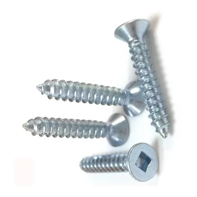 Zinc Plated Square Drive Robertson Csk Head Self Tapping Decking Timber Wood Chipboard Screws