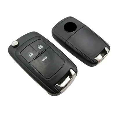 High Quality C-hevrolet Cruze 3 Buttons Flip Key Shell With Screw