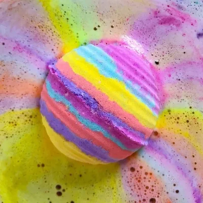Custom Christmas Packaging Organic Bath Bombs Bulk Luxury Rainbow Bubble Fizzy Galaxy Lavender Coconut Milk Scented Home Use